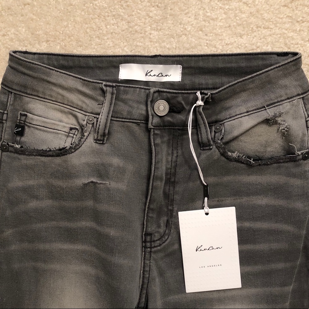 BWTW Distressed Grey KanCan Jeans size 3/25